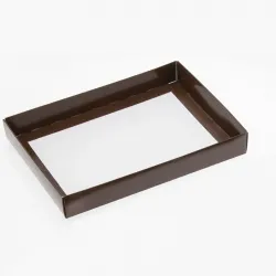 24 Choc Shiny Brown Folding Base